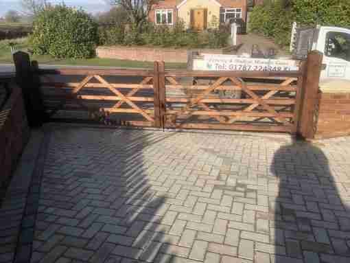 5 bar driveway gates - tarmec and croft fencing and gates ltd 010787 224848