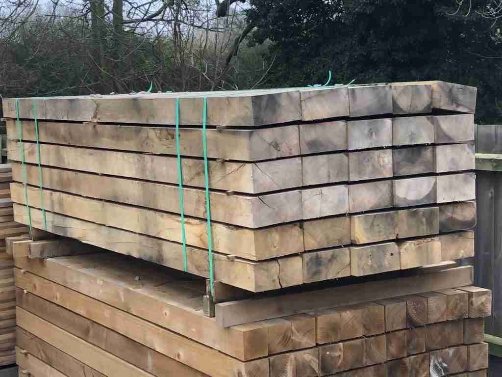 Oak Hardwood Sleepers - Tarmec & Croft - 01787 224848