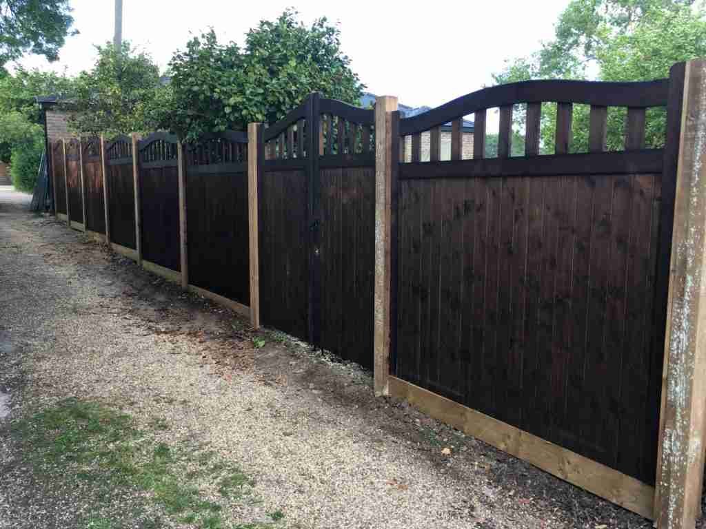 Bespoke joinery fence pannels - Colne - Tarmec and Croft fencing and gates - 01787224848