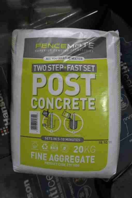 post crete fence mate - supply retail and trade - tarmec and croft fencing and gates ltd 01787 224848