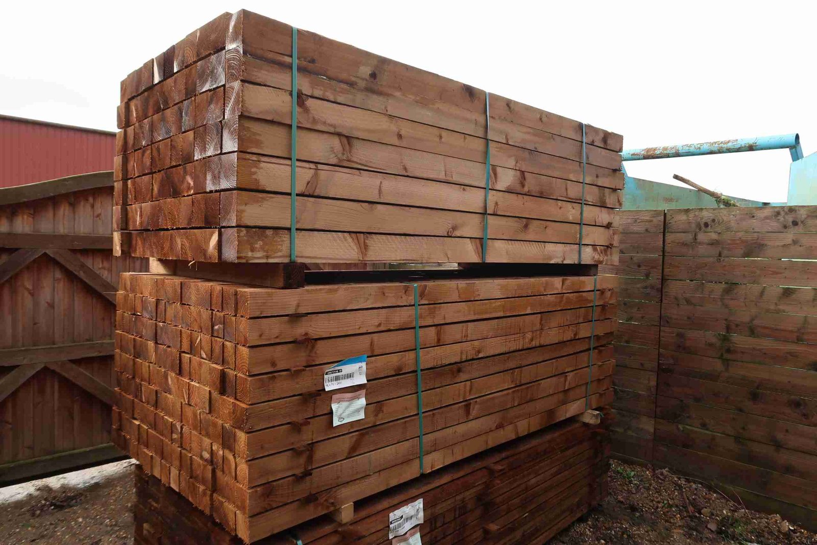 softwood timber posts - Tarmec and croft fencing and gates ltd 01787 224848