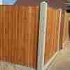 Concrete in use on fence panels - tarmec and croft fencing and gates ltd 01787 224848