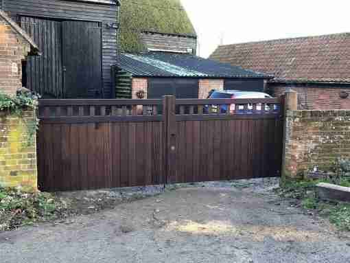 East Anglia Gates Hardwood Tarmec and Croft fencing and Gates Ltd