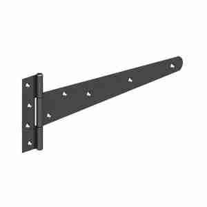 T-hinge black alone - tarmec and croft fencing and gates ltd 01787 224848