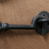 cabin hook - black - brighter image - tarmec and croft fencing and gates 01787 224848