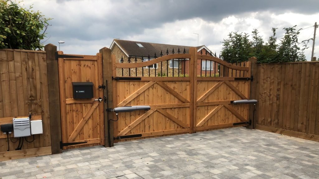 Stisted driveway gate fitted in Essex