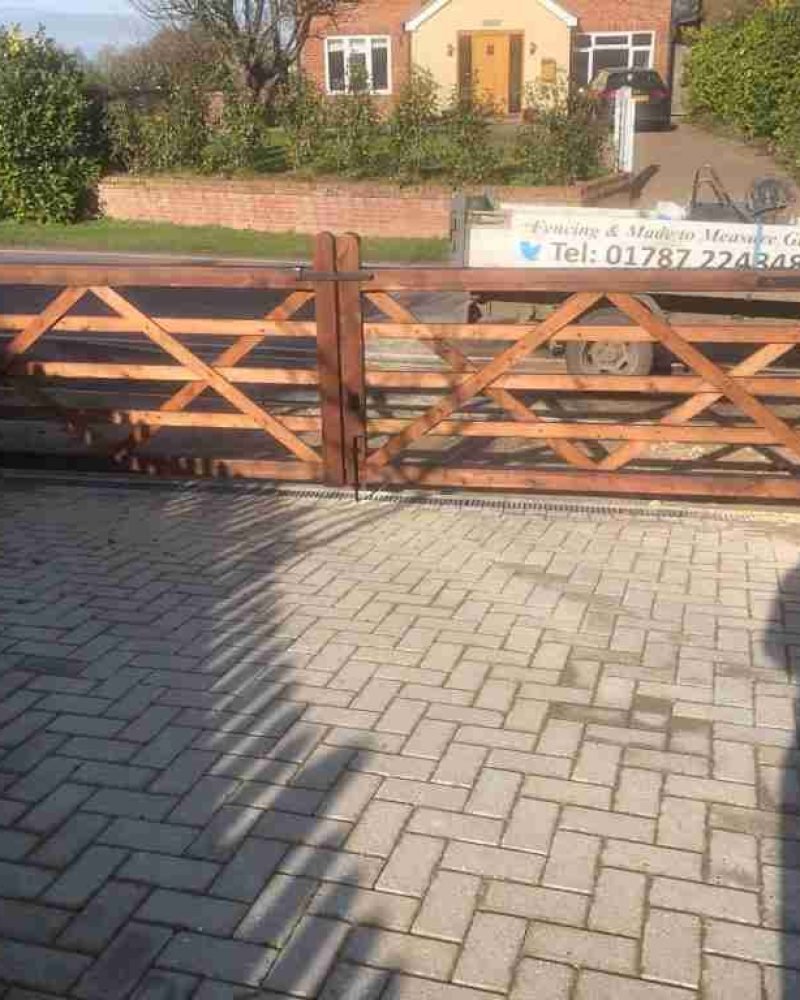 Tiptree 5 bar gates Driveway