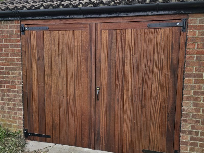 Chelmsford Hardwood Garage Doors