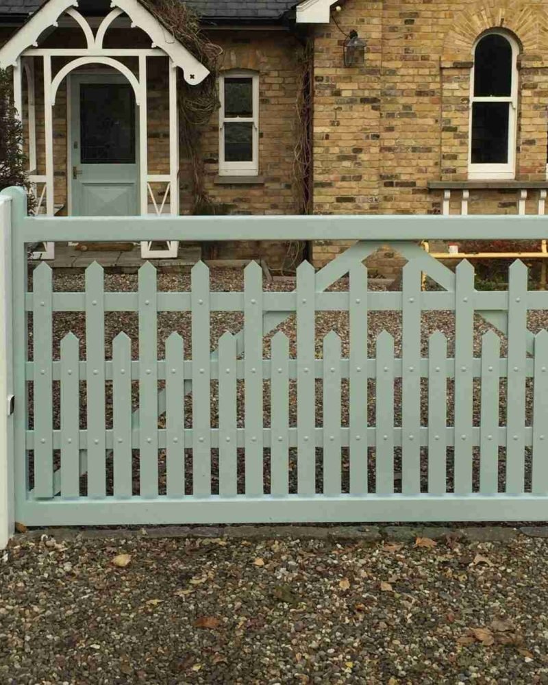 Hardwood Driveway Gates BespokeTarmec and Croft Fencing and Gates Ltd