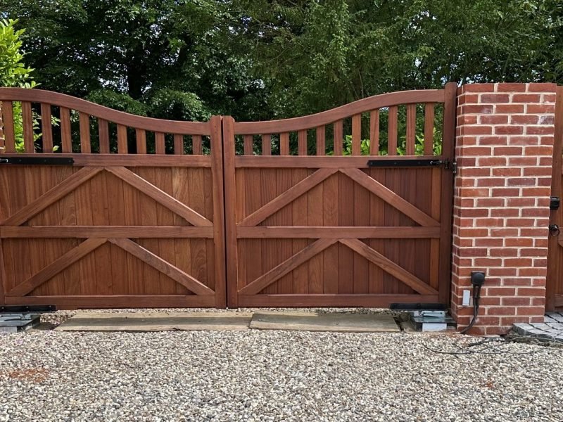 Inverted Colne Valley Gates on underground automation Essex