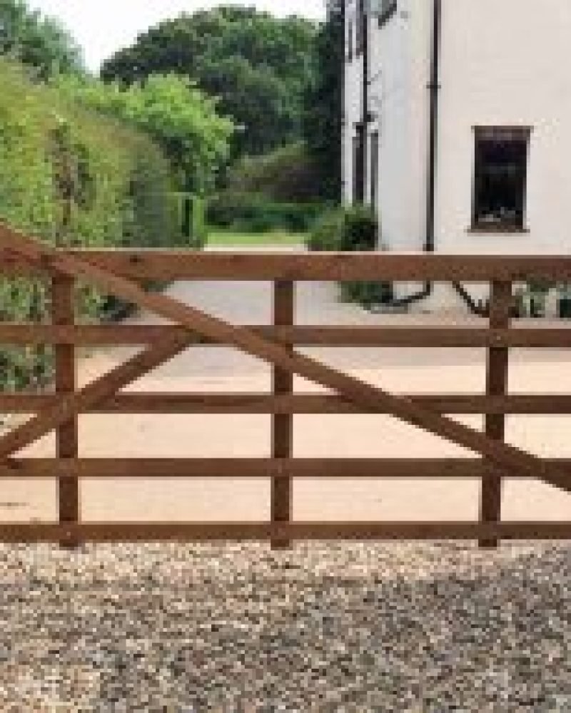 Softwood Hook Gate Tarmec and Croft Essex