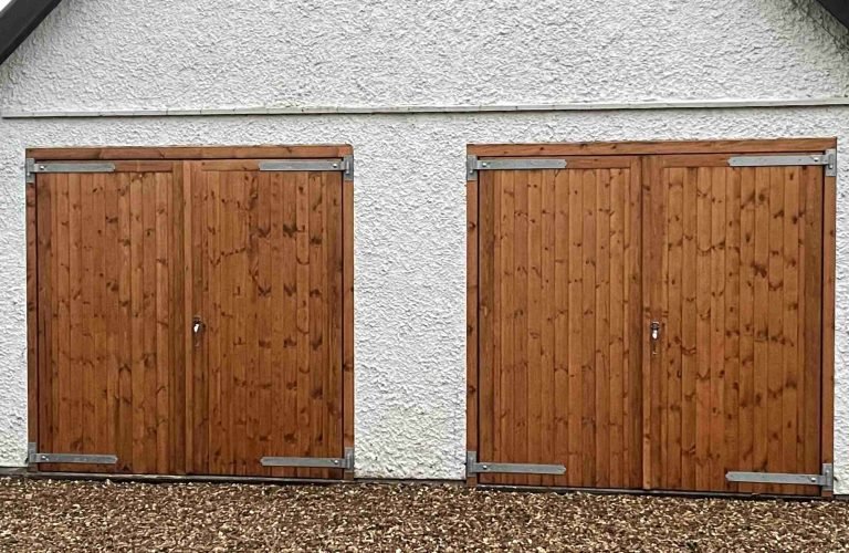 Timber Garage doors Essex Tarmec and Croft Made to measure